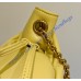 Saint Laurent Jamie shoulder pouch in lambskin YSL862712-yellow
