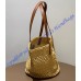 Saint Laurent Panier small in raffia YSL868565-B-IC-black