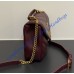 Saint Laurent LOULOU top-handle in Matelasse lambskin YSL869461-wine