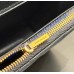 Saint Laurent PARIS chain wallet in GRAIN DE POUDRE leather YSL871149-black
