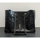 Saint Laurent Niki shopping in vintage leather YSL871151-black