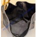 Saint Laurent Hortense small hobo in shiny leather YSL871222-black