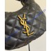 Saint Laurent Icarino mini in quilted nappa YSL871329-black