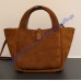 Saint Laurent LE 5 À 7 Baby Bea in suede YSL872469-B-brown