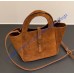 Saint Laurent LE 5 À 7 Baby Bea in suede YSL872469-B-brown