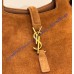 Saint Laurent LE 5 À 7 Baby Bea in suede YSL872469-B-brown