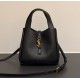 Saint Laurent LE 5 À 7 Baby Bea in grained leather YSL872469-black