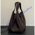 Saint Laurent LE 5 À 7 Baby Bea in grained leather YSL872469-dark-brown