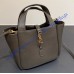 Saint Laurent LE 5 À 7 Baby Bea in grained leather YSL872469-dark-green