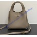 Saint Laurent LE 5 À 7 Baby Bea in grained leather YSL872469-tan
