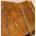 Saint Laurent Niki Small shopping in suede leather YSL872680-b-camel
