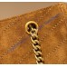 Saint Laurent Niki Small shopping in suede leather YSL872680-b-camel