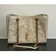 Saint Laurent Niki Small shopping in vintage leather YSL872680-beige