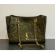 Saint Laurent Niki Small shopping in vintage leather YSL872680-green