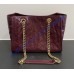 Saint Laurent Niki Small shopping in vintage leather YSL872680-wine