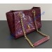 Saint Laurent Niki Small shopping in vintage leather YSL872680-wine