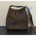 Saint Laurent LE 5 À 7 supple Crossbody in Suede Leather YSLA00211-A-gray