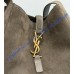 Saint Laurent LE 5 À 7 supple Crossbody in Suede Leather YSLA00211-A-gray