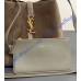 Saint Laurent LE 5 À 7 supple Crossbody in Suede Leather YSLA00211-A-gray
