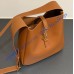 Saint Laurent LE 5 À 7 supple Crossbody in Grained Leather YSLA00211-B-brown