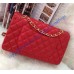 Chanel Small Classic Flap Bag in Red Lambskin with golden hardware Chanel Small Classic Flap Bag in Red Lambskin with golden hardware