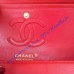 Chanel Small Classic Flap Bag in Red Lambskin with golden hardware Chanel Small Classic Flap Bag in Red Lambskin with golden hardware