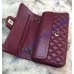 Chanel Small Classic Flap Bag in Wine Red Lambskin with silver hardware Chanel Small Classic Flap Bag in Wine Red Lambskin with silver hardware