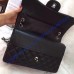 Chanel Jumbo Classic Flap Bag in Black Lambskin with silver hardware Chanel Jumbo Classic Flap Bag in Black Lambskin with silver hardware