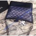 Chanel Gabrielle Hobo Bag Blue Black
