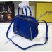 Fendi Mini 3Jours in Royal Blue Leather Handbag Fendi Mini 3Jours in Royal Blue Leather Handbag