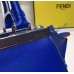 Fendi Mini 3Jours in Royal Blue Leather Handbag Fendi Mini 3Jours in Royal Blue Leather Handbag