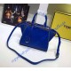 Fendi Mini 3Jours in Royal Blue Leather Handbag Fendi Mini 3Jours in Royal Blue Leather Handbag