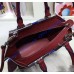 Fendi Mini 3Jours in Wine Red Leather Handbag Fendi Mini 3Jours in Wine Red Leather Handbag
