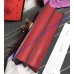 Gucci Dionysus Red Leather Medium Shoulder Bag