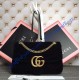 Gucci Medium GG Marmont Black velvet shoulder bag