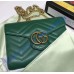 Gucci GG Marmont Green matelasse mini bag