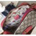 Gucci GG Supreme messenger bag with Red Leather Trim