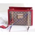 Gucci Padlock small GG shoulder bag Red
