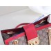 Gucci Padlock small GG shoulder bag Red