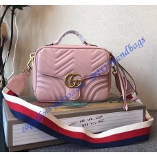 GG Marmont small Pink shoulder bag GG Marmont small Pink shoulder bag