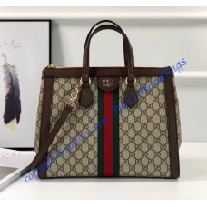 Ophidia GG medium top handle bag in Supreme Canvas Ophidia GG medium top handle bag in Supreme Canvas