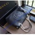 Gucci Soho Leather Shoulder Bag with Chain Straps