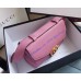 Gucci GG Marmont Leather Shoulder Bag GU401173-pink Gucci GG Marmont Leather Shoulder Bag GU401173-pink