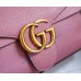 Gucci GG Marmont Leather Shoulder Bag GU401173-pink Gucci GG Marmont Leather Shoulder Bag GU401173-pink