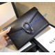 Gucci Dionysus Black Leather Mini Chain Bag