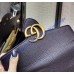 GG Marmont Black Leather Mini Chain Bag