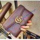 Gucci GG Marmont Brown Leather Mini Chain Bag Gucci GG Marmont Brown Leather Mini Chain Bag