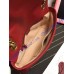 Gucci Medium GG Marmont Matelasse Shoulder Bag Red