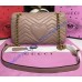 Gucci Small GG Marmont Matelasse Shoulder Bag Tan