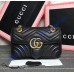 Gucci Mini GG Marmont Matelasse Shoulder Bag Black